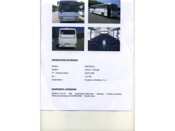 PONTICELLI LR210 P SCOLER - Autobús