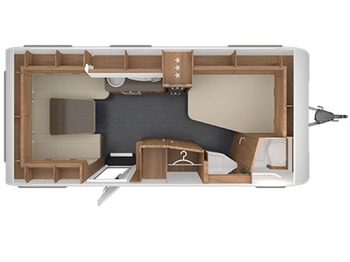 Tabbert Da Vinci 490 TD IC-Line Sondermodell 2023 mit AT  - Caravana: foto 2