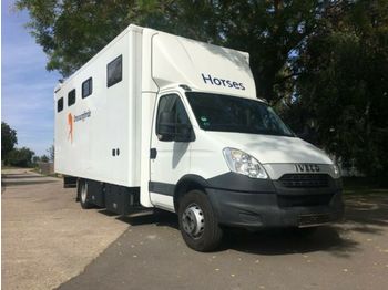 Transporte de ganado camión Iveco Pferdetransporter: foto 1