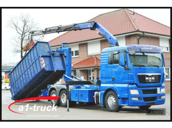 Multibasculante camión MAN TGS 26.360 Abroller + Kran ADR/GGVS: foto 1