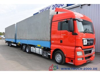 Portacontenedore/ Intercambiable camión MAN TGX 26.400 Jumbo Komplettzug mit Krone Brücken: foto 1