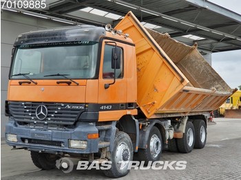Volquete camión Mercedes-Benz Actros 4143 K 8X6 Manual BigAxle SteelSuspension 15m3 Euro 3: foto 1