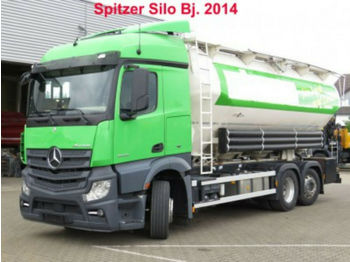Cisterna camión Mercedes-Benz  Actros neu 2545 L 6x2 Silo 4 Kammern/31.000 ltr: foto 1