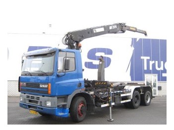 Ginaf M 3132-S mit Jonsered 2190 - Portacontenedore/ Intercambiable camión