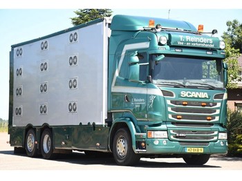 Transporte de ganado camión Scania R450 !!EURO6!! CUPPERS!!4-STOCK!!VENTILATED!!: foto 1