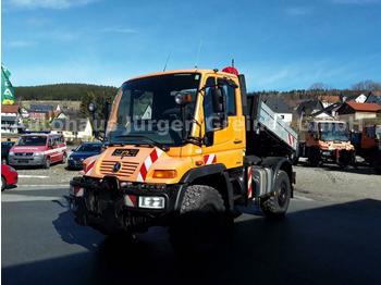 Volquete camión, Vehículo municipal Unimog U 400, Vario, Automatik, Zapfwelle, Ketten: foto 1