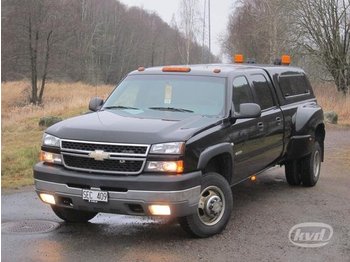 Chevrolet Silverado K3500 (Aut, Helläder, 4WD, 366hk) -06  - Volquete camión