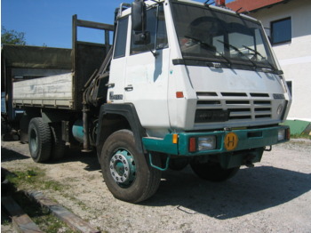 MAN Steyr 19 S 28 - Volquete camión