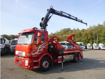 Portacontenedor de cadenas camión Volvo FL 290 4X2 lift-off tipper + Hiab XS099 E-4 HiDuo: foto 1
