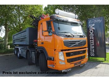 Portacontenedore/ Intercambiable camión Volvo FM 370 Kran - Container 8x2: foto 1
