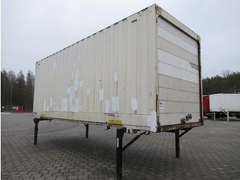Caja cerrada / - BDF Wechselkoffer 7,45 m JUMBO Rolltor: foto 1