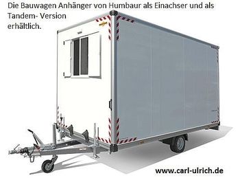 Casa contenedor nuevo Humbaur - Bauwagen 204222-24PF30 Tandem: foto 1