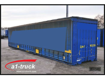 Toldo carrocería Krone 7 x WP 13,6 LS4-CS, 45 Fuss, Container, Multiloc: foto 1