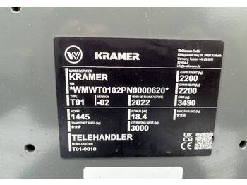 Kramer 1445  - Manipulador telescópico: foto 2