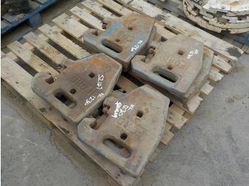Contrapeso para Tractor Case Counterweights to suit Tractor (12 of): foto 1