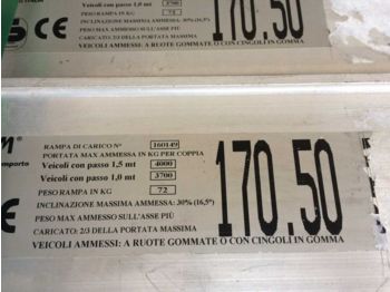 Implemento nuevo New COUPLE OF RAMPS 120 X 4500 X 380 MM: foto 1
