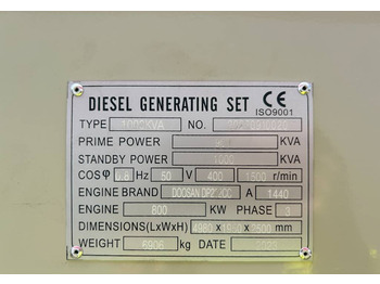 Doosan DP222CC - 1000 kVA Generator - DPX-19859  - Generador industriale: foto 4
