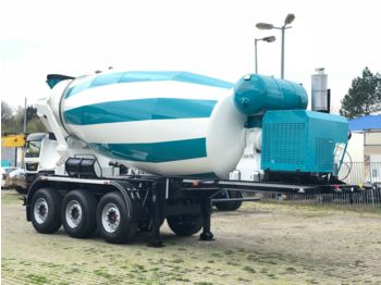 Camión hormigonera nuevo EUROMIX MTP 12m³ Betonmsicher Auflieger: foto 1