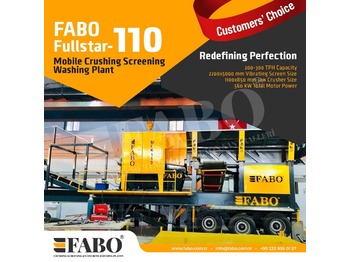 Machacadora nuevo FABO FULLSTAR 110Crushing, Washing And Screening  Plant: foto 1