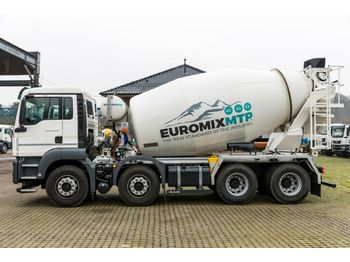 Camión hormigonera nuevo MAN TGS 32.420 8x4 /EuromixMTP 9m³ EURO 6: foto 1