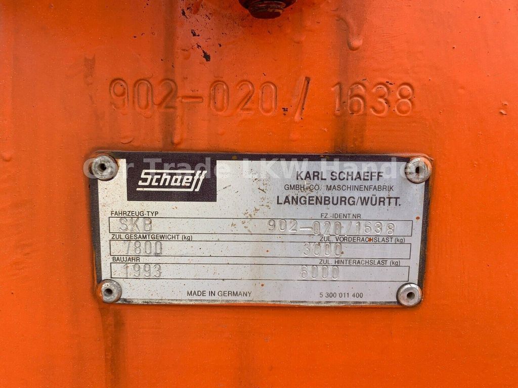 Retroexcavadora Schaeff SKB 902: foto 6