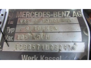 Cubo Mercedes-Benz As onderdelen 9 Tonnen: foto 3