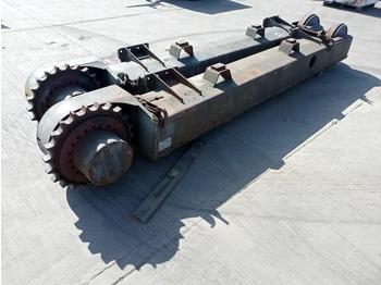 Piezas del tren de rodaje para Excavadora Trackline Under Carriage to suit 20 Ton Excavator: foto 1