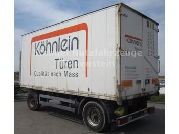 Wackenhut 12 to 2-Achs Anhänger Koffer+Portaltüren  - Caja cerrada remolque