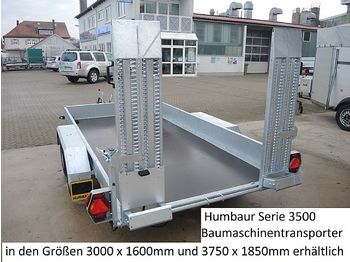 Remolque nuevo Humbaur - HS253016 Baumaschinentransporter mit Auffahrbohlen: foto 1