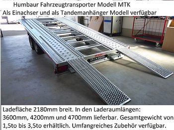 Portavehículos remolque nuevo Humbaur - MTK304222 Fahrzeugtransporter Autotransporter: foto 1