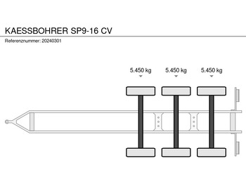Kässbohrer SP9-16 CV - Portavehículos remolque: foto 5
