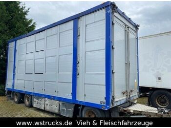 Transporte de ganado remolque Menke-Janzen Menke 3 Stock Ausahrbares Dach Vollalu Typ 2: foto 2
