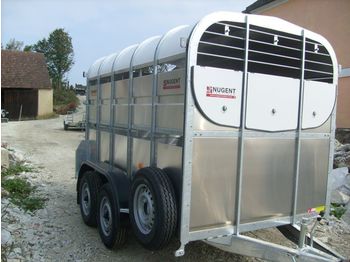 Transporte de ganado remolque nuevo Nugent L3018H (LS106) Tür/Rampe: foto 1