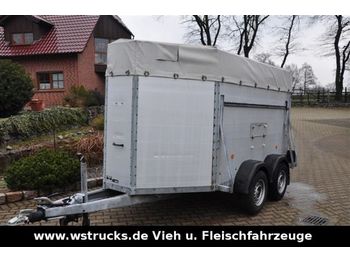 Böckmann ALU Anhänger Hohe Gitter  - Transporte de ganado remolque