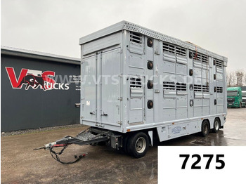 Finkl VA 24 3.Stock Vieh. Hubdach Rampe 3 Achsen  - Transporte de ganado remolque