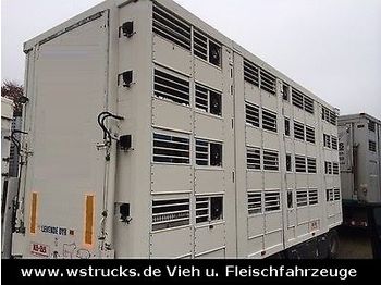 KABA 4 Stock Vollausstattung 7,70m  - Transporte de ganado remolque