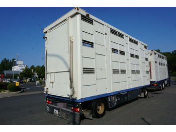 KA-BA / AT 18/73 Vieh*3-Stock*50qm*Durchlader  - Transporte de ganado remolque