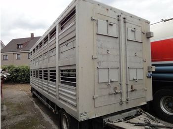 Menke 2-Stock 8,30m kleine Räder  - Transporte de ganado remolque