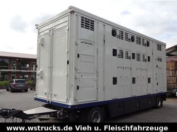 Menke 3 Stock Ausahrbares Dach Vollalu Typ 2  - Transporte de ganado remolque