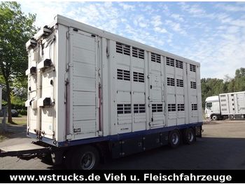Menke 3 Stock Ausahrbares Dach Vollalu Typ 2  - Transporte de ganado remolque