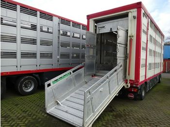Menke 4 Stock Ausahrbares Dach  Vollalu Typ 2  - Transporte de ganado remolque