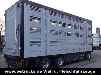 Menke 4 Stock Vollausstattung 7,70m  - Transporte de ganado remolque