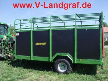 Pronar T 046 - Transporte de ganado remolque