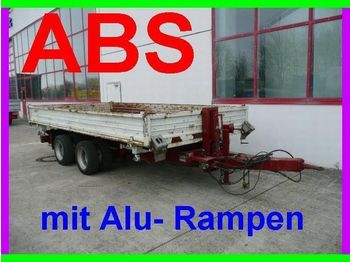 Blomenröhr 13 t Tandemkipper mit Alu  Rampen, ABS - Volquete remolque