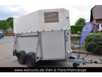 Transporte de ganado remolque Westfalia Holz Plane 2 Pferde: foto 1