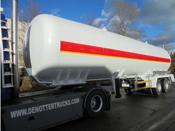 Cisterna semirremolque para transporte de combustible nuevo ALPSAN 57M3 GAS: foto 1