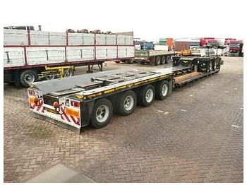 Góndola rebajadas semirremolque para transporte de equipos pesados BROSHUIS 2 BED 4 GVW 95 TON: foto 1