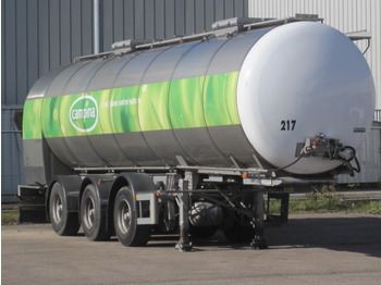 Cisterna semirremolque para transporte de leche BURG HOBUR MILK TANK + PUMP, 30.000 l., 2 comp.: foto 1