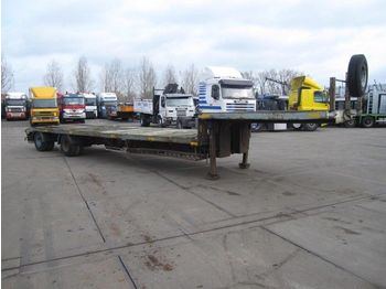 Góndola rebajadas semirremolque para transporte de equipos pesados Broshuis 2 assege uitschuifer: foto 1