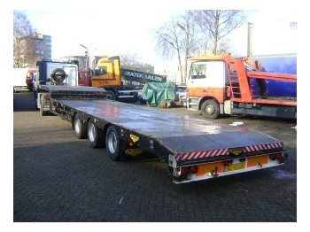 Góndola rebajadas semirremolque para transporte de equipos pesados Broshuis 31N5-eu 3 assige semi uitschuivend verbreders: foto 1